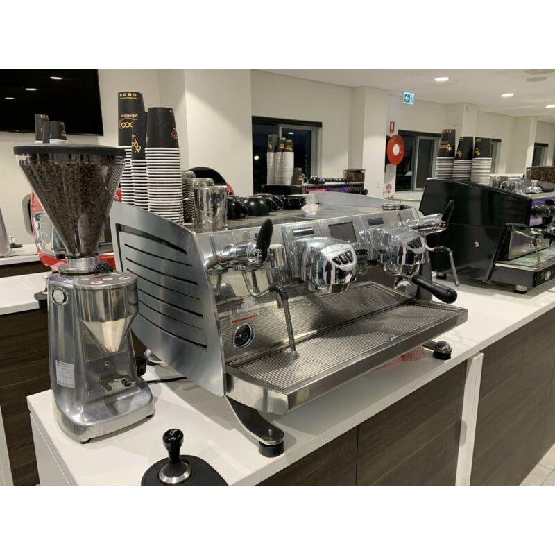 Second Hand 2 Group Black Eagle Commercial Coffee Machine