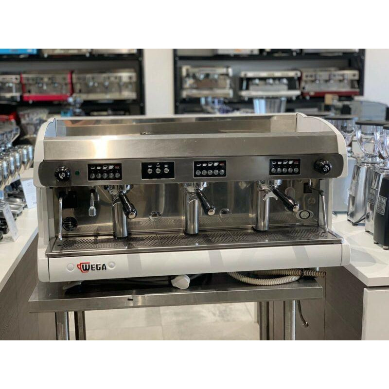 As New 3 Group Wega Polaris High Cup Commercial Coffee Machine