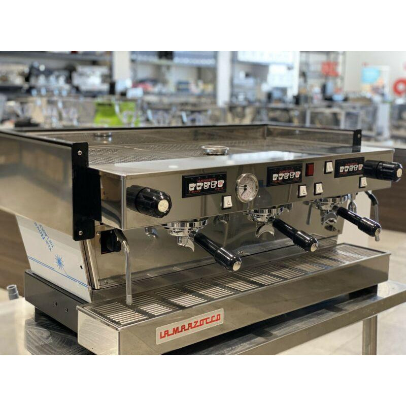 As New Ex Demo 3 Group Linea AV High Cup Commercial Coffee Machine