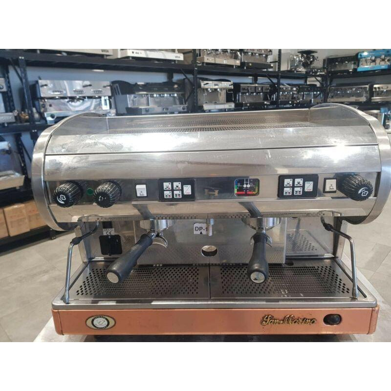 Cheap Used 2 Group Sanmarino Lisa Commercial Coffee Machine