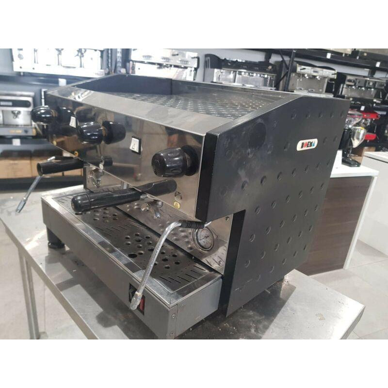 Cheap Fully Serviced 15 amp 2 Group Boema Commercial Coffee Machine