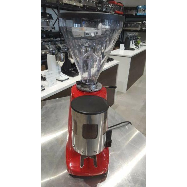 Custom Red Mazzer Super Jolly Automatic Grinder