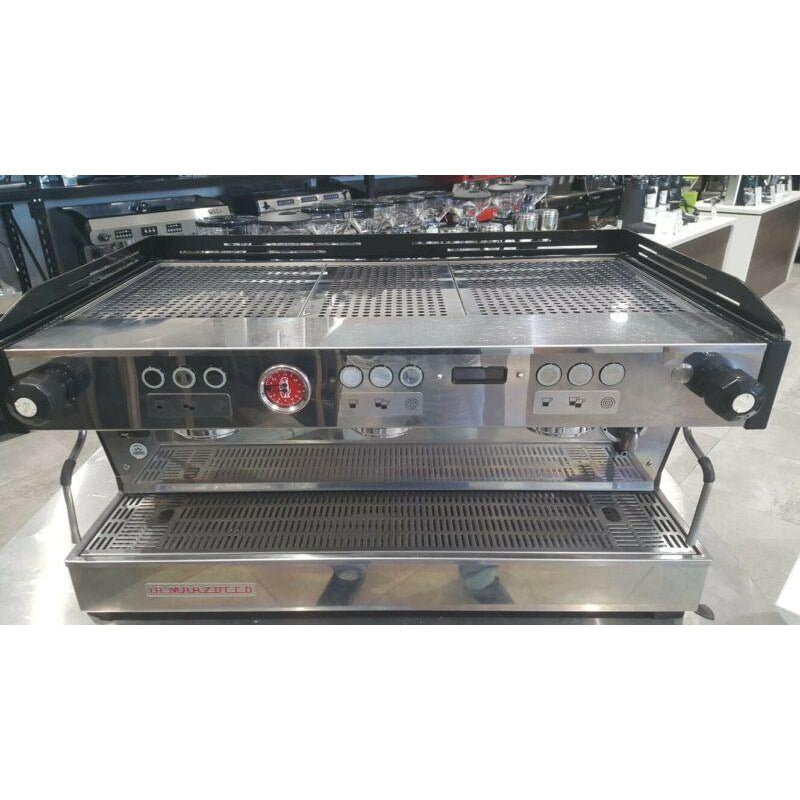 Immaculate Black 3 Group La Marzocco PB Commercial Coffee Machine