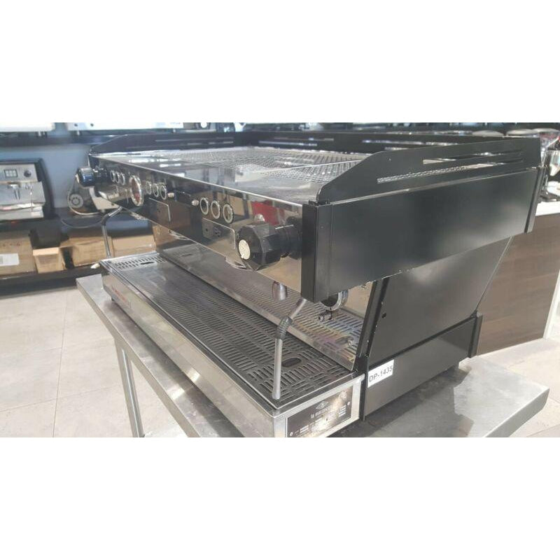 Immaculate Black 3 Group La Marzocco PB Commercial Coffee Machine