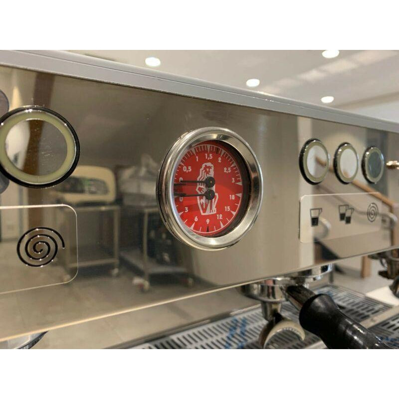 As New 3 Group La Marzocco PB Commercial Coffee Machine silver