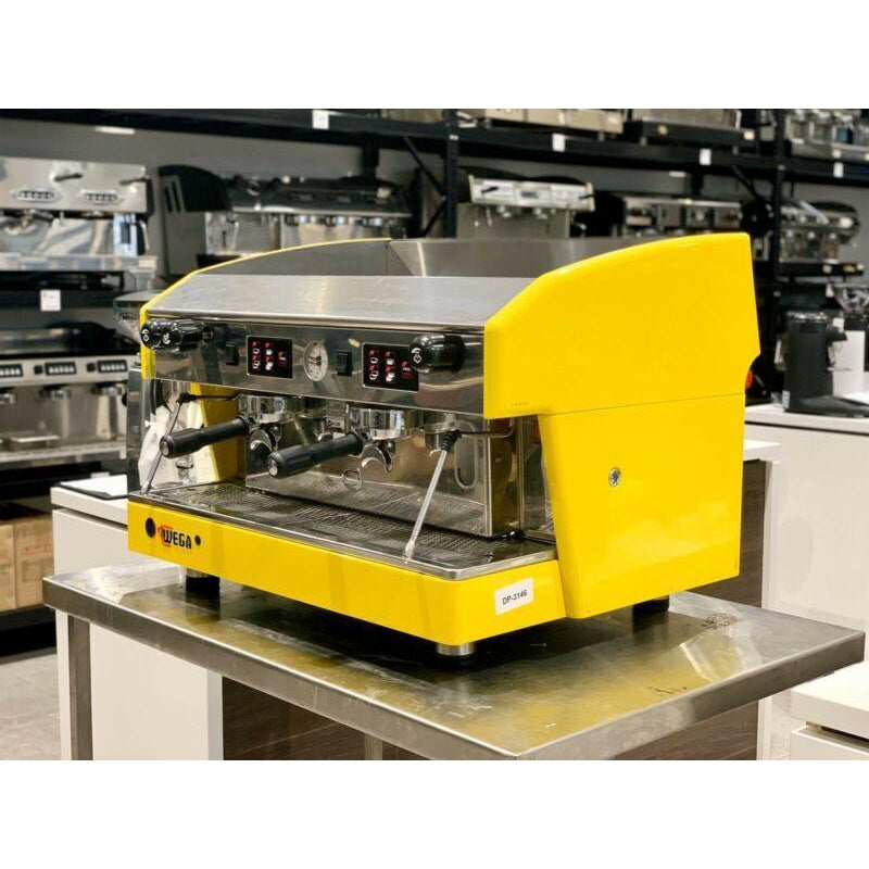 Custom Used Wega 2 Group Atlas Commercial Coffee Machine