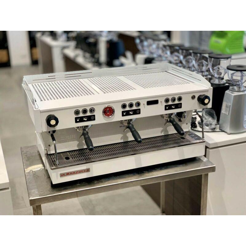 Full Custom White La Marzocco PB Commercial Coffee Machine