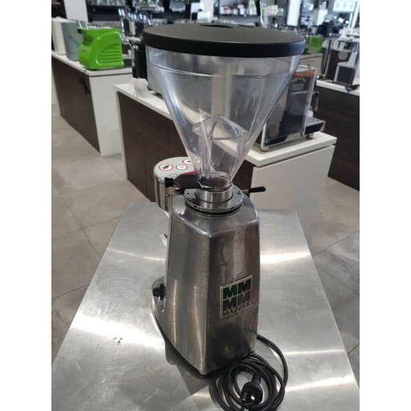 Pre Owned Mazzer Super jolly Electronic Chrome Espresso Bean Grinder