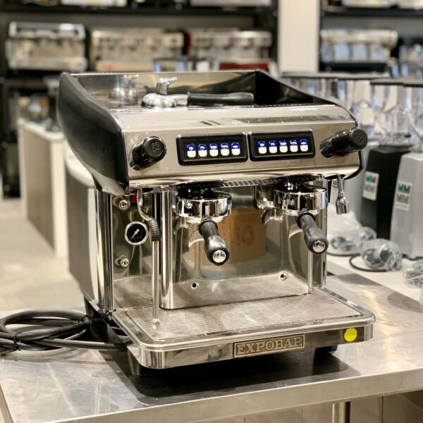 Cheap 2 Group Compact Expobar Megacrem Commercial Coffee Machine
