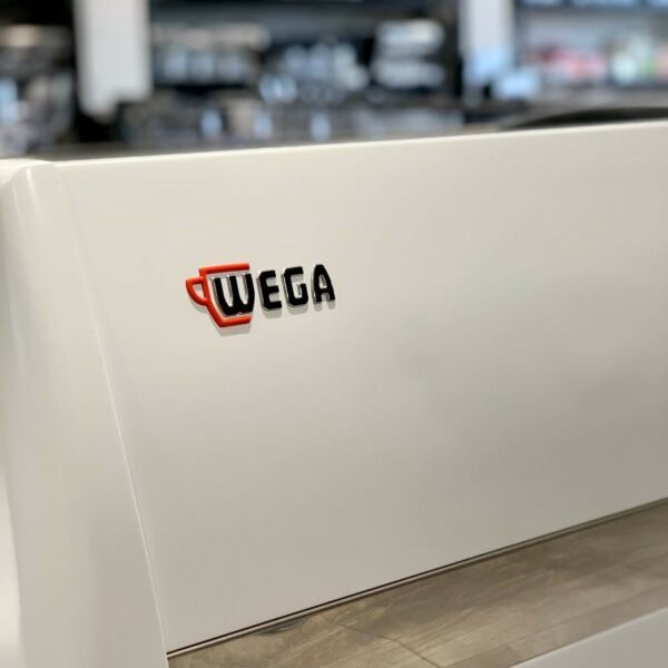 Immaculate 2 Group Wega Polaris Commercial Coffee Machine Flick Levers