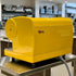 Beautiful 2 Group Sanmarino Commercial Coffee Machine in yellow