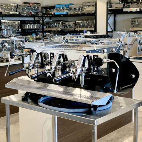 Great Condition 3 Group Mirrage Commercial Coffee Espresso Machine