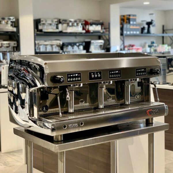 As New 3 Group High Cup Wega Polaris Commercial Coffee Machine