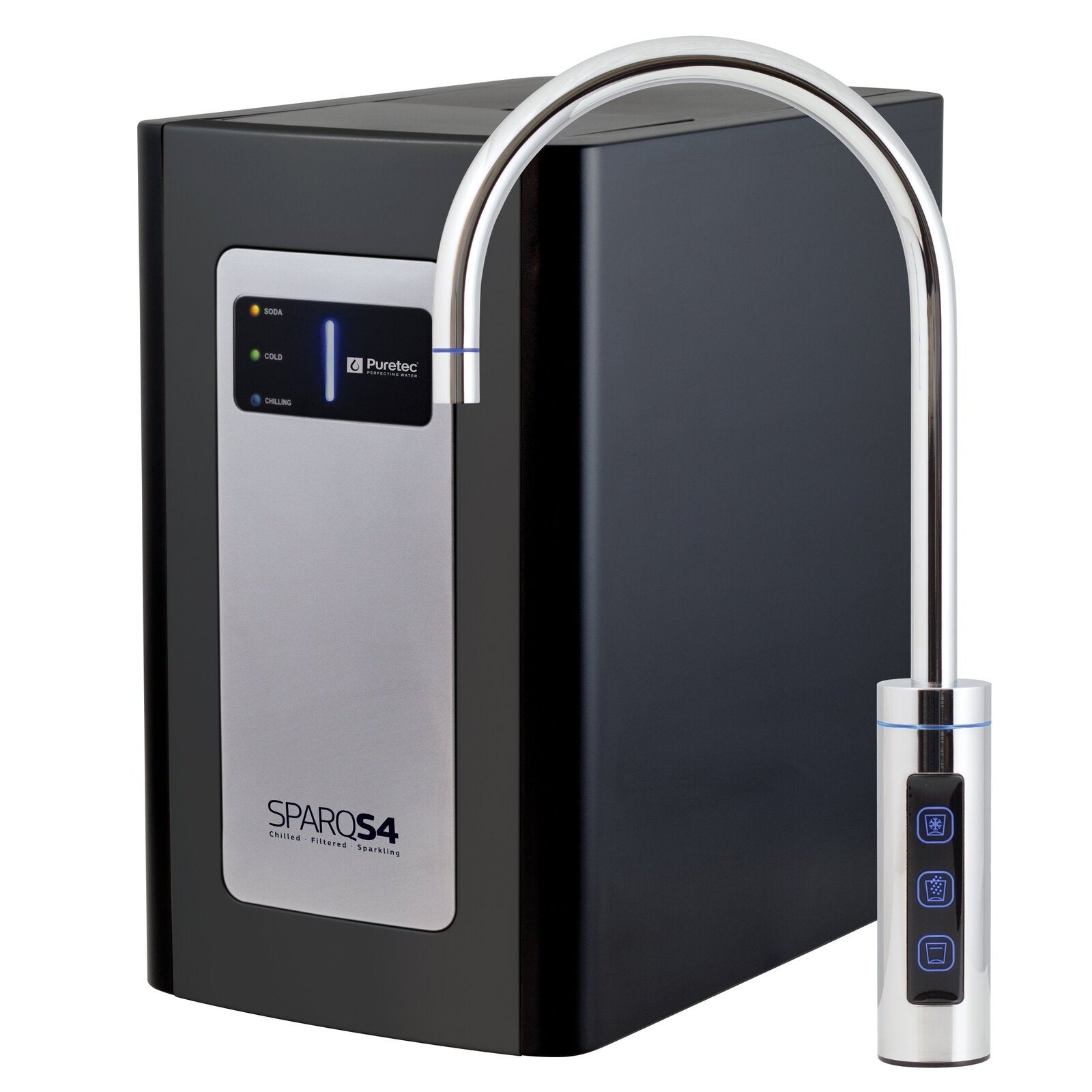 PURETEC Filtered Sparkling, Chilled & Ambient Water on tap  SPARQ-S4