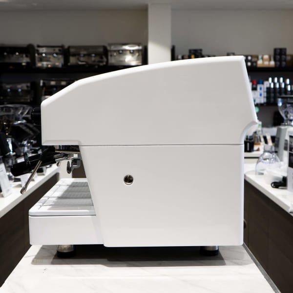 Used 10 Amp Wega Atlas Compact Commercial Coffee Machine In White