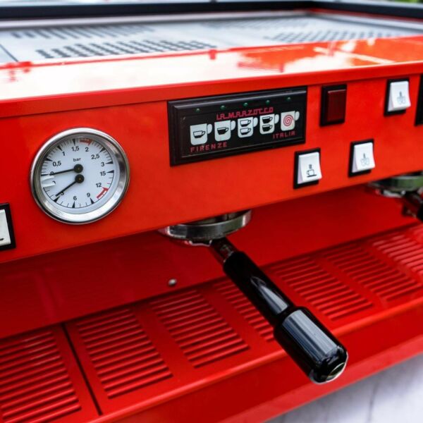 Hot Red La Marzocco Refurbished FB70 Commercial Coffee Machine