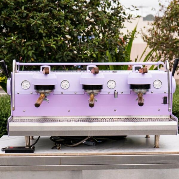 Beautiful Custom 3 Group Synesso Commercial Coffee Machine