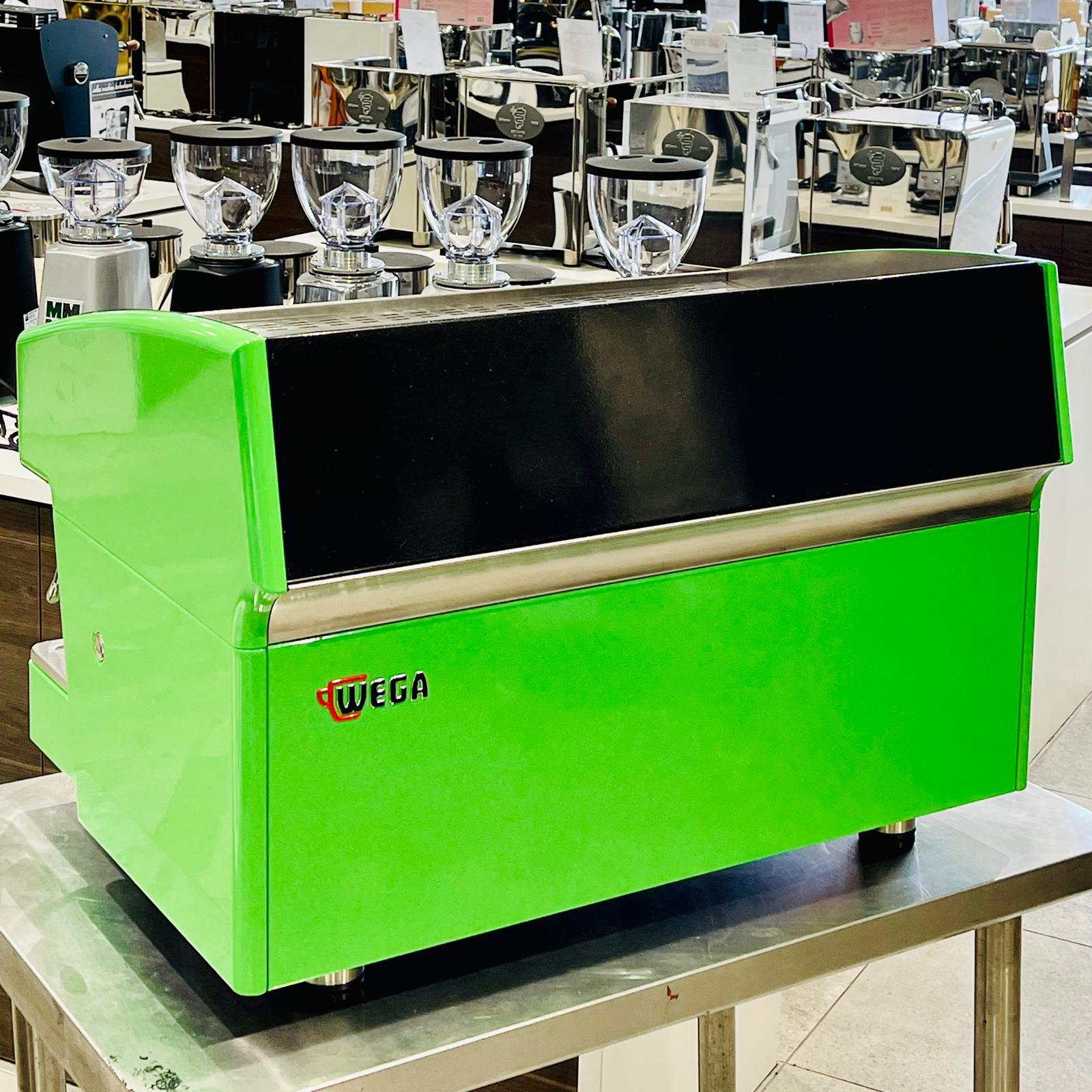Wega Wega Atlas Used Hot Green Commercial Coffee Machine