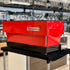 La Marzocco Pre owned Linea 3 Group AV High Cup Custom Red Commercial Coffee Machine