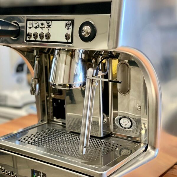 Immaculate Commercial One Group Coffee Machine With Automatic Steamer