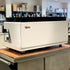 Immaculate Used 3 Group Wega Commercial Coffee Machine In White