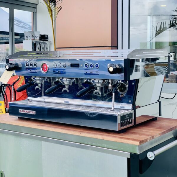 As New Fully Serviced 3 Group La Marzocco PB Commercial Coffee Machine