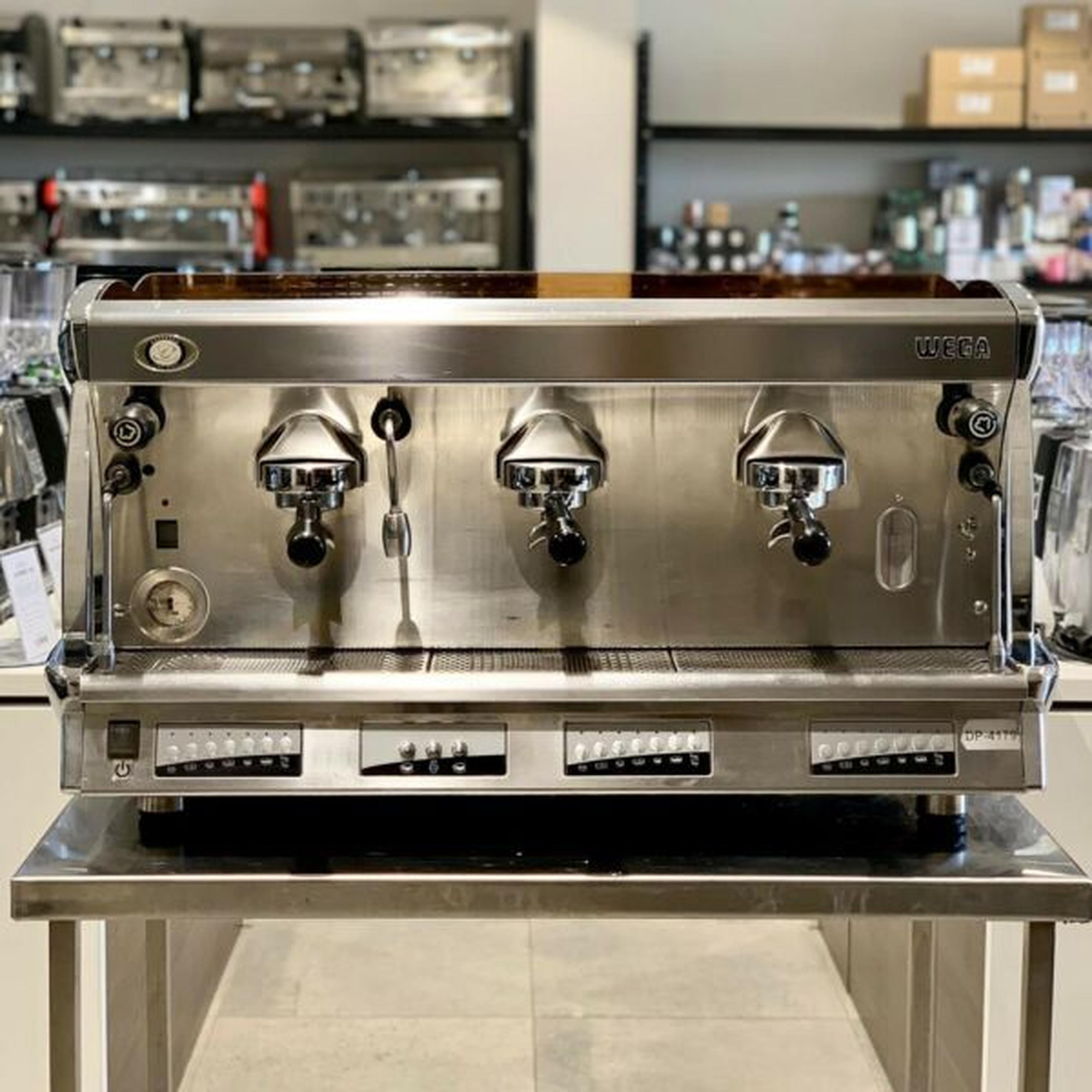 Completely Refurbished Wega 3 Group Commercial Coffee Machine
