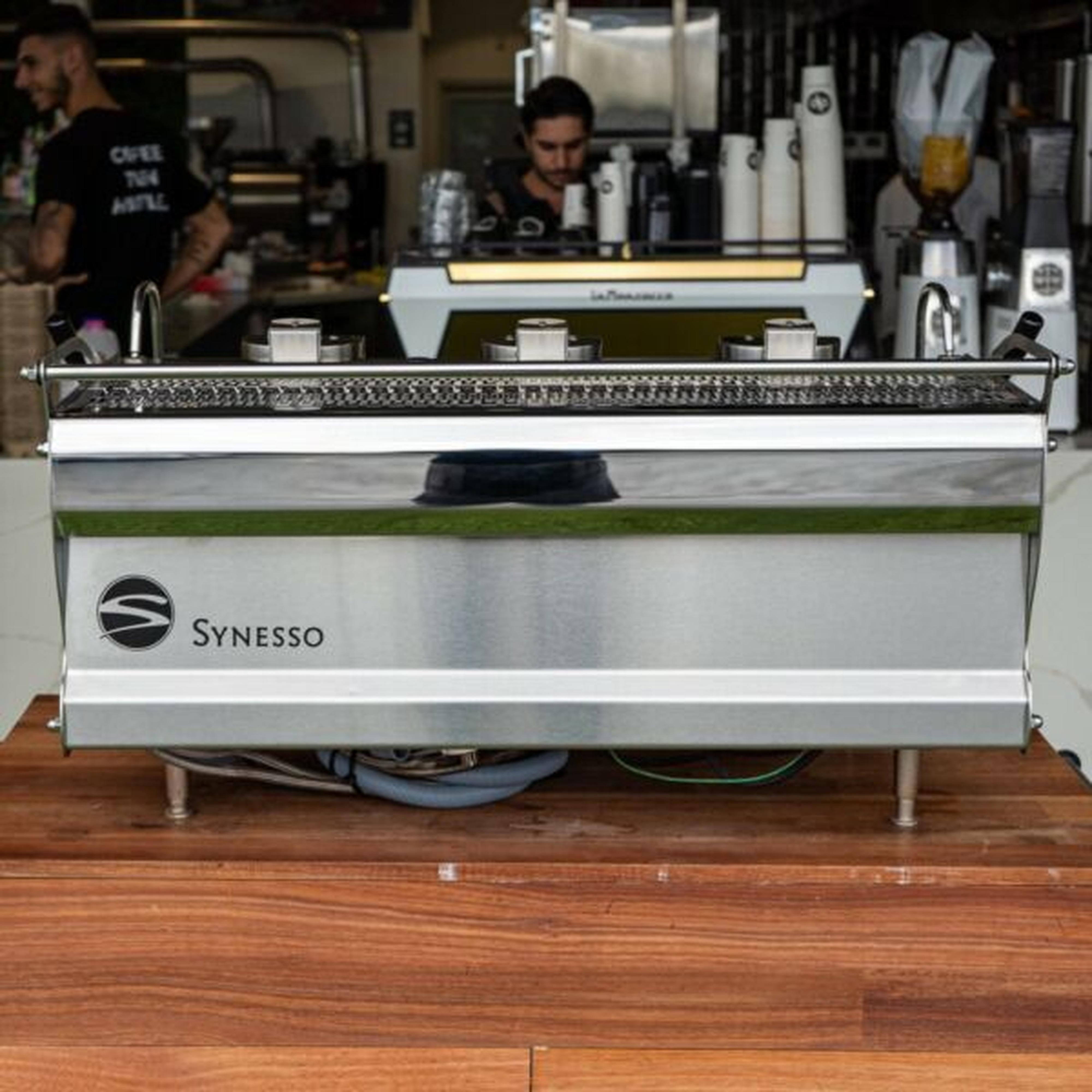 Immaculate 3 Group Synesso Sabre Volumetric Commercial Coffee Machine