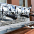 Used White 3 Group Victoria  Black Eagle Gravi Commercial Coffee Machine
