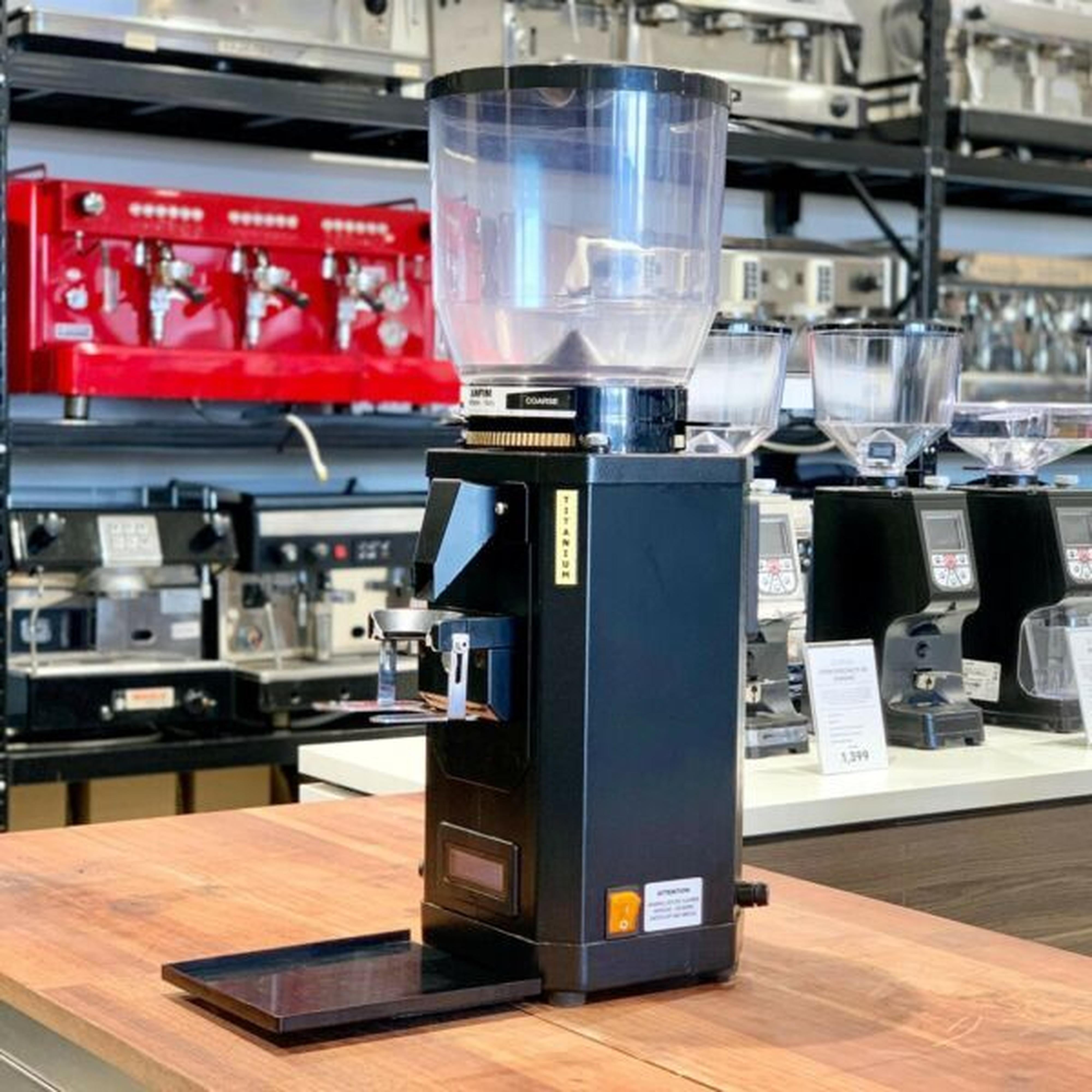 Clean Pre Owned Anfim On Demand Commercial Coffee Grinder
