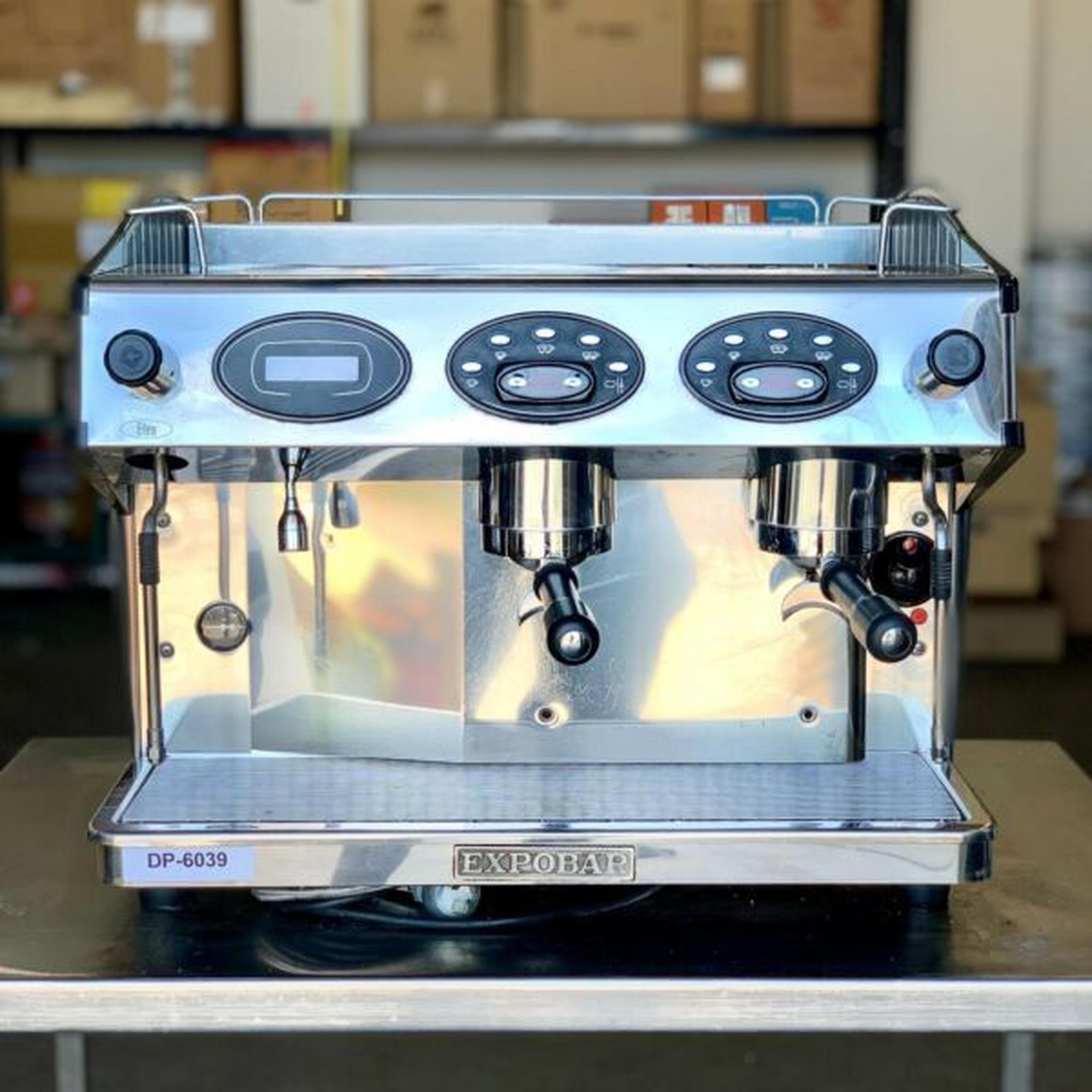 Nice Pre Owned Multi Boiler Expobar Elen Commercial Coffee Machine