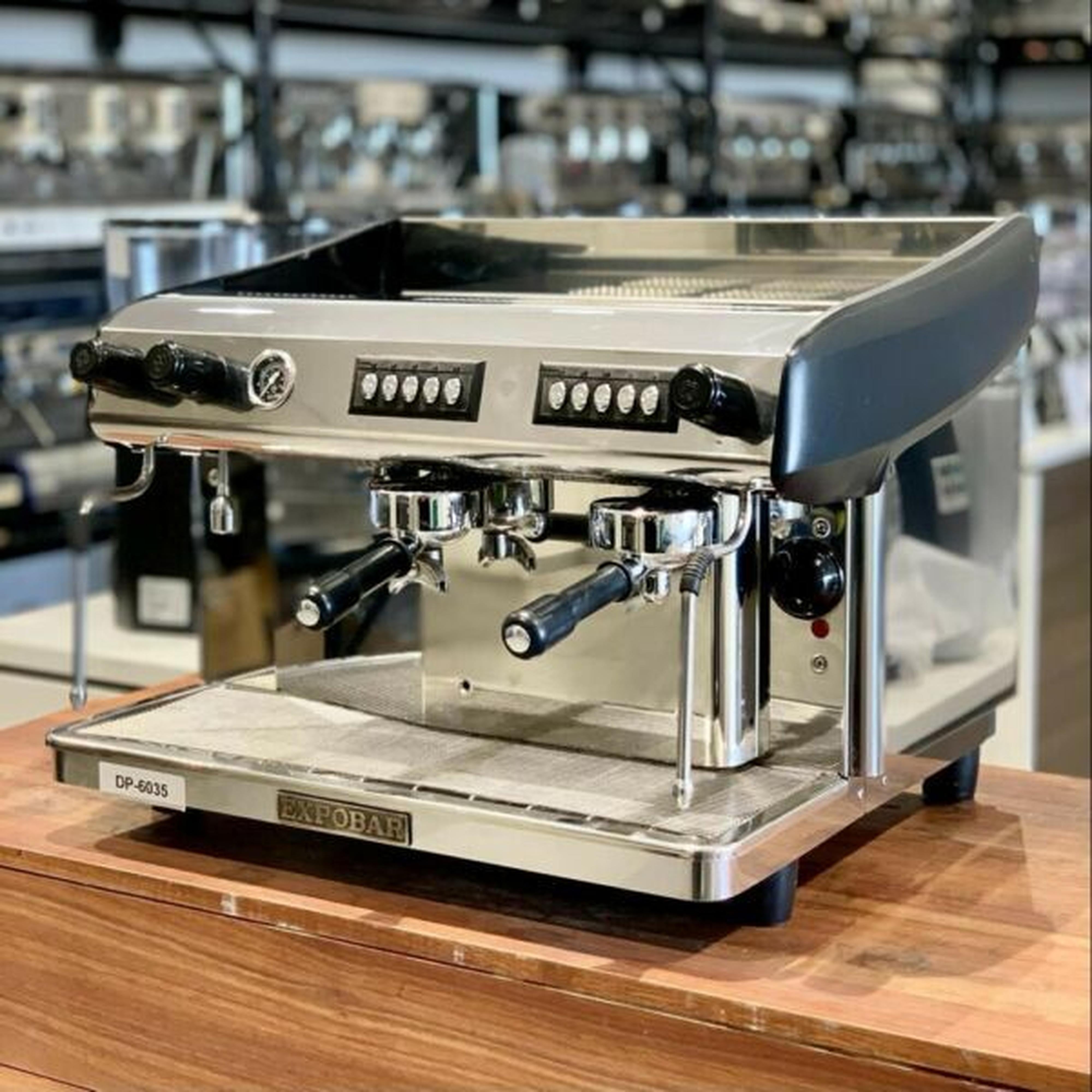 Excellent Condition High Cup 2 Group Expobar Commercial Coffee Machine