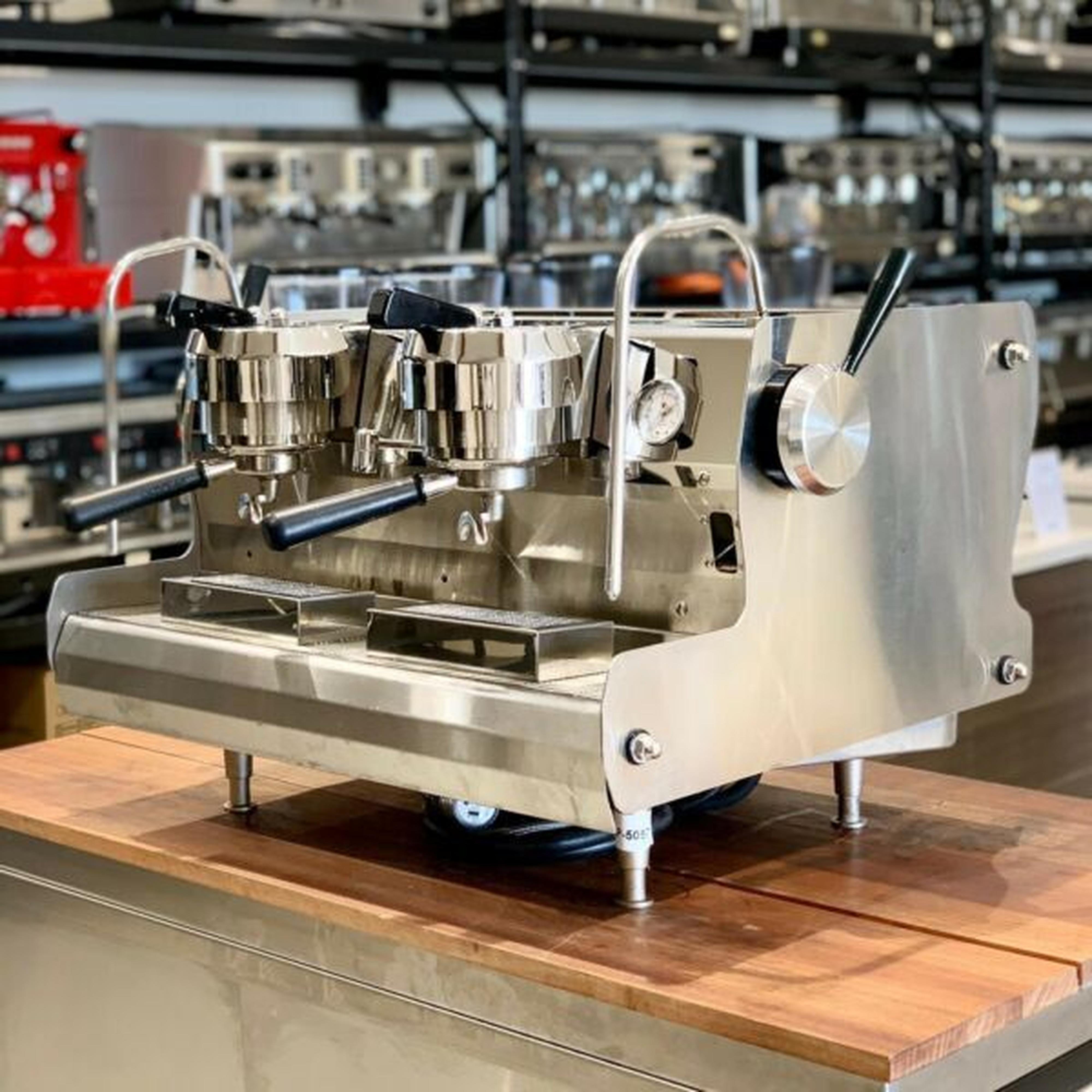 Beautiful 2 Group Synesso Cyncra Commercial Coffee Machine
