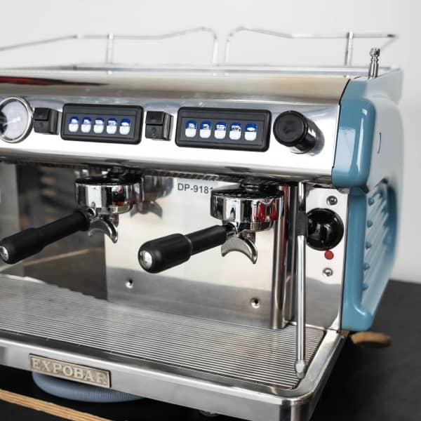 Immaculate Pre Owned 2 Group Expobar Rugerro High Cup Coffee Machine