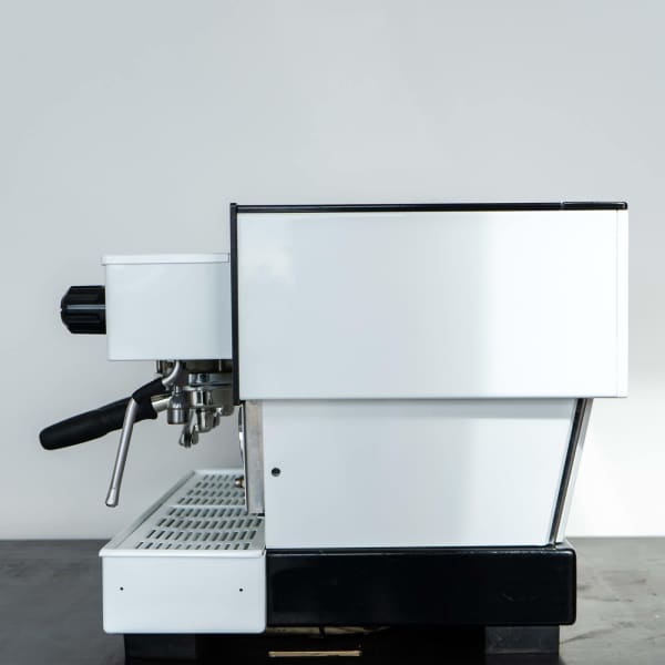 Clean 2 Group Lm Linea Custom Full White Commercial Coffee Machine