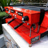 Hot Red La Marzocco Refurbished FB70 Commercial Coffee Machine