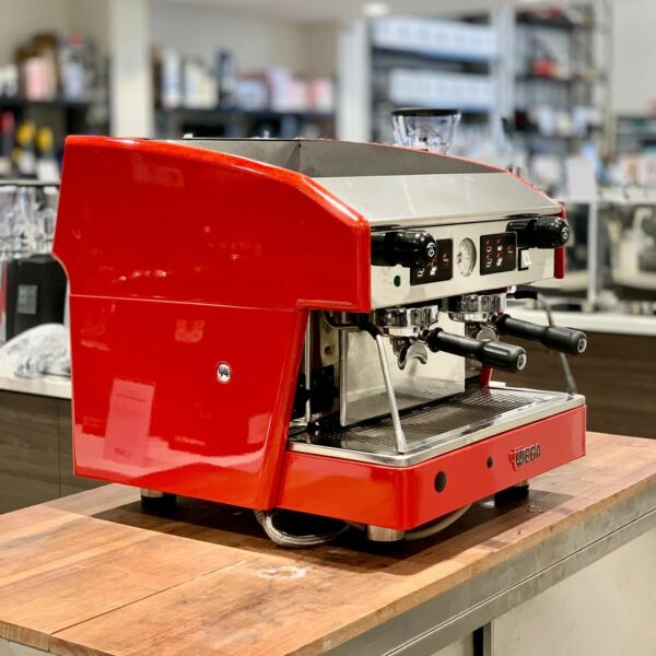 Immaculate 10 amp 2 Group Compact Wega Atlas Commercial Coffee Machine