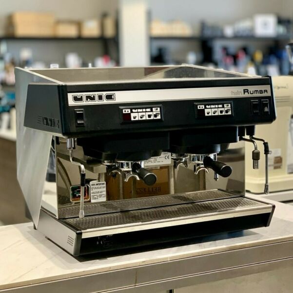 Immaculate Condition 2 Group Shot Timer Auto steamer Coffee Machine