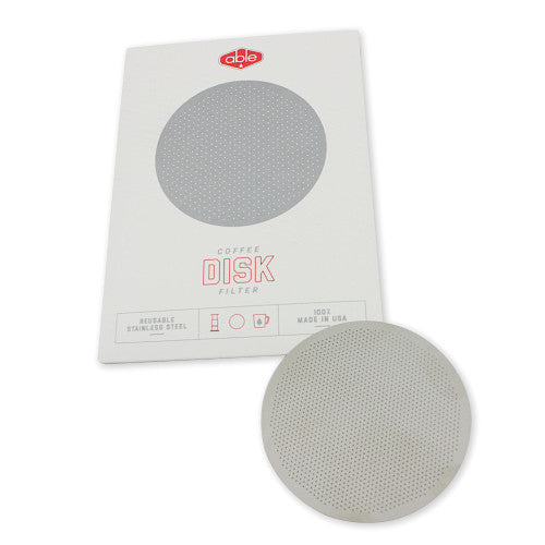 Able Stainless Steel Filter Disk for Aeropress & Bruer - Standard