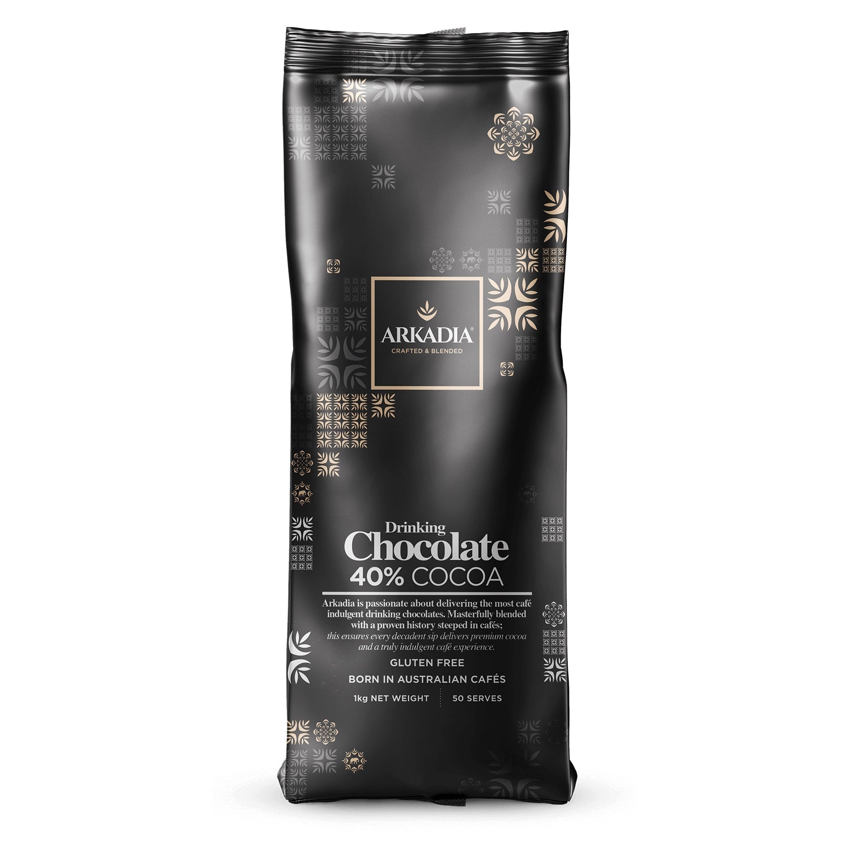 Arkadia 40% Cocoa Drinking Chocolate - 1kg