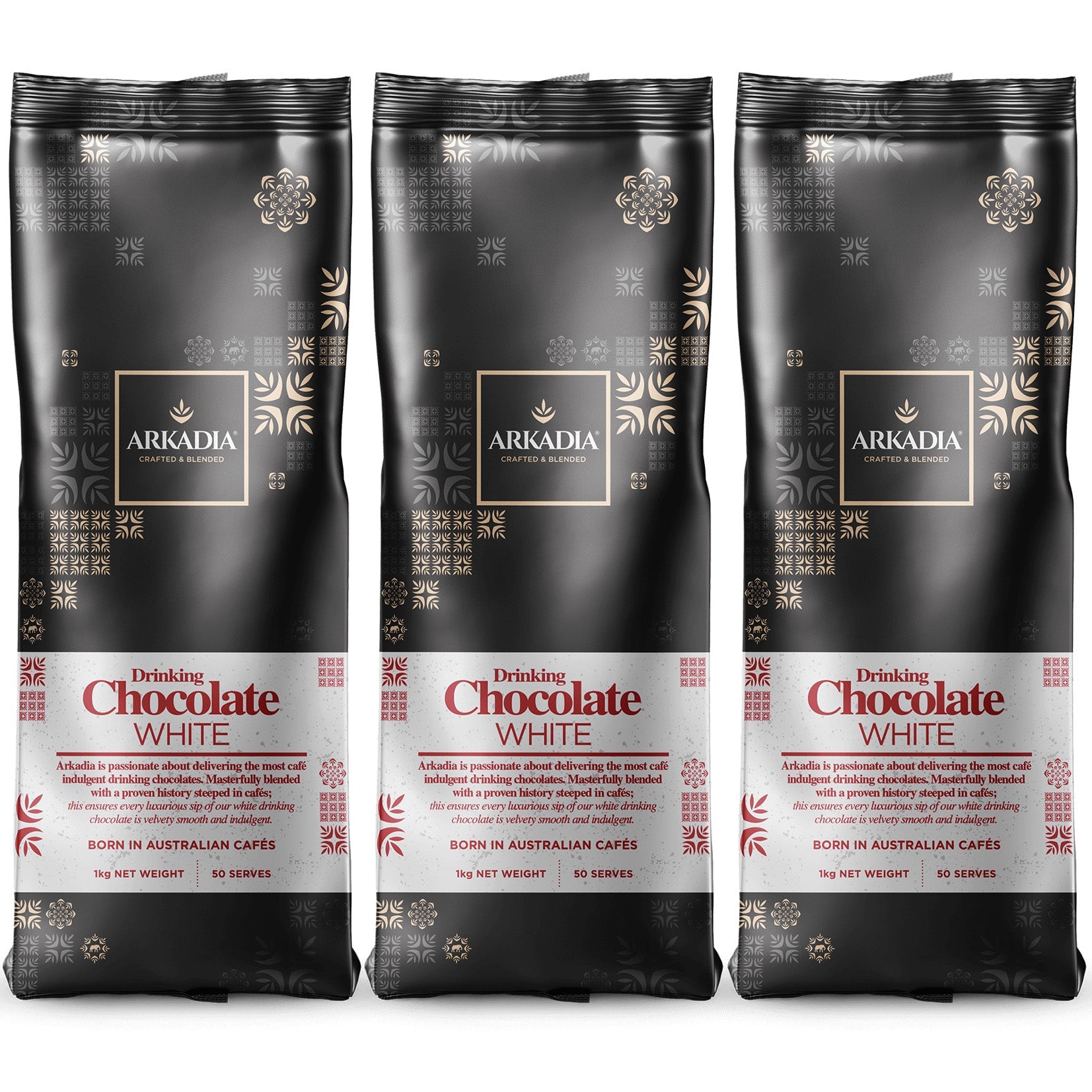 Arkadia White Drinking Chocolate - 1kg