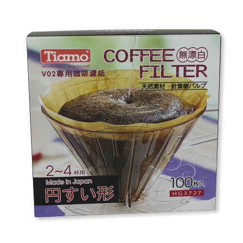 Tiamo Tiamo V02 Paper Filters - 100