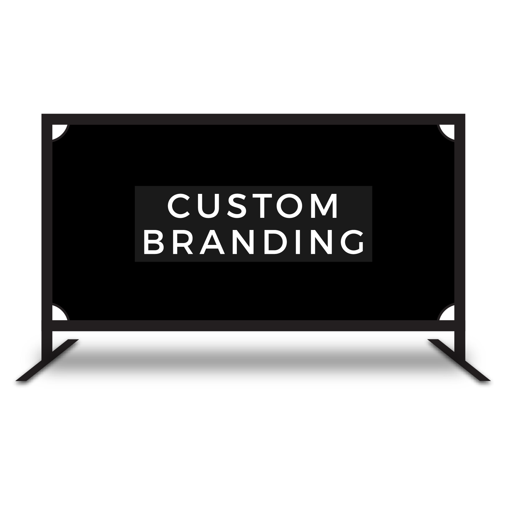 Wind Barriers - Custom Branding