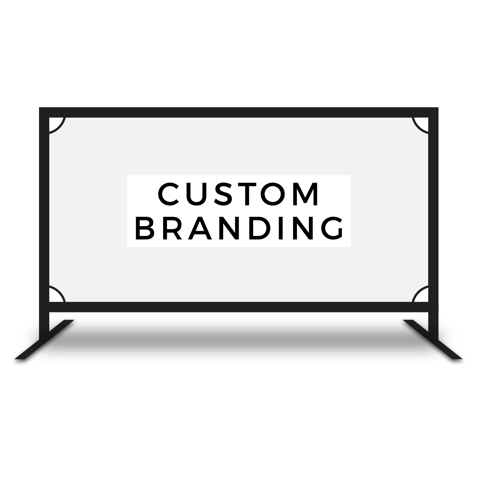 Wind Barriers - Custom Branding