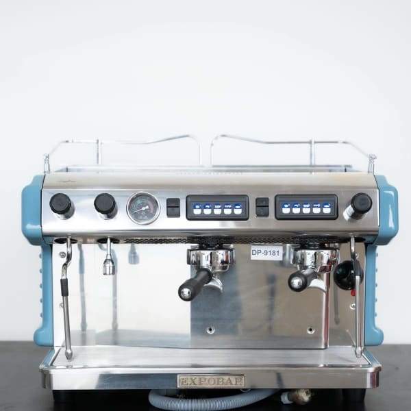 Immaculate Pre Owned 2 Group Expobar Rugerro High Cup Coffee Machine