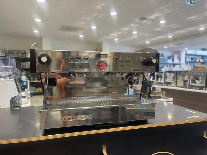 Clean Pre Owned 2 Group La Marzocco PB Commercial Coffee Machine