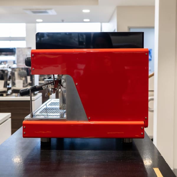 Fully Refurbished Wega 2 Group Ferrari Red Coffee Machine
