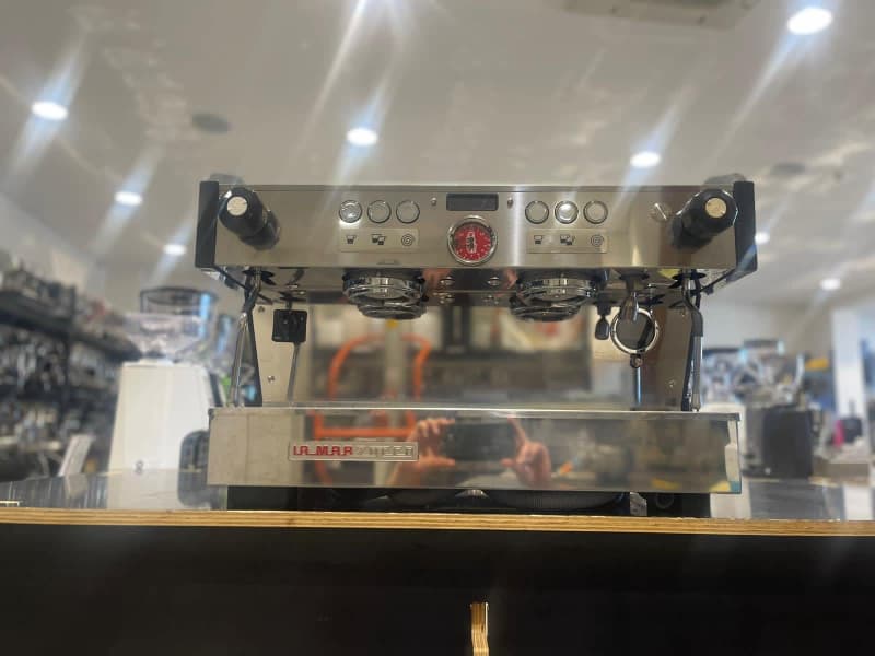 Clean Pre Owned 2 Group La Marzocco PB Commercial Coffee Machine