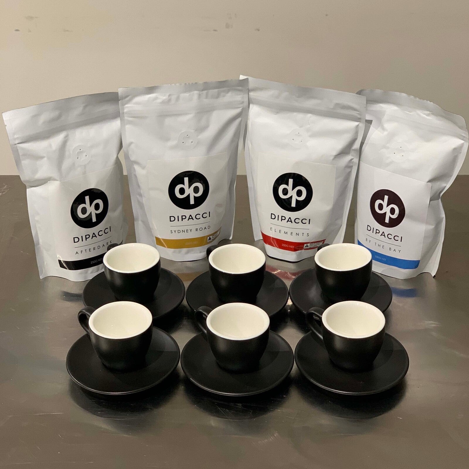 Dipacci Coffee Co. Dipacci Coffee Sample Pack with Free Mug Set