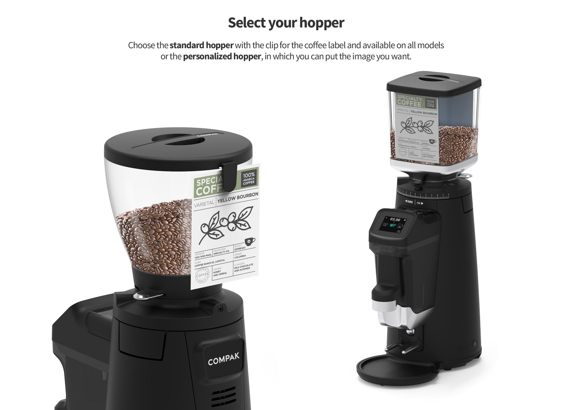 Compak Bolt 83  Coffee Grinder IN STOCK